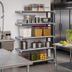 Thumbnail image #2 for Cambro Camshelving Elements XTRA Vented 5-Tier Stationary Add-On Shelving Unit, 21