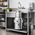 Thumbnail image #2 for InSinkErator SS-1000 Commercial Food Waste Disposer Package with 18-Inch Bowl and AquaSaver AS-101 Control Center