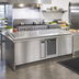 Thumbnail image #2 for Delfield 45-Inch Drop-In Self-Contained Frost Top with Raised Stainless Steel Top, R290 Refrigeration, 1/5 HP
