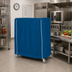 Thumbnail image #2 for Metro 60 x 18 x 54 Inch Mariner Blue Waterproof Banquet Cart Cover with Velcro Fastener