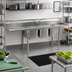 Thumbnail image #2 for Eagle Group 314 Series 3-Compartment Sink with Left Drainboard, 304 Stainless Steel, 86-3/4 Inch Wide x 31-3/4 Inch Deep