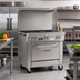 Thumbnail image #2 for Southbend Ultimate 36-Inch Commercial Gas Restaurant Range with Thermostatic Griddle and Standard Oven