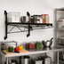 Thumbnail image #2 for Quantum Cantilever Single Shelf Wall-Mount Wire Shelving Unit, 42