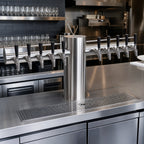 Thumbnail image #2 for Krowne KMT-10S Max-T Style 10-Faucet Glycol-Cooled Countertop Beer Tower, Brushed Stainless Steel