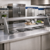 Thumbnail image #2 for Eagle Group 79-Inch Stainless Steel Removable Dish Shelf for HT5 Hot Food Table