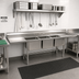 Thumbnail image #2 for Eagle Group S16 Series 95-1/2-Inch Wide 3-Compartment Stainless Steel Sink with Right-Hand Drainboard