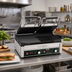 Thumbnail image #2 for Waring Panini Ottimo Double Italian-Style Panini/Flat Grill with Timer, 17 x 9.25 Inch Dual Cast Iron Plates, 240V