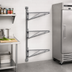 Thumbnail image #2 for Eagle Group Valu-Gard Adjustable Post Wire Wall Mount Mid Unit for 21-Inch Shelves, 54-Inch Post