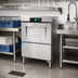 Thumbnail image #2 for Hobart LXGNPR-1 Advansys Undercounter Glass Washer with PuriRinse and 14-Inch Leg Stand