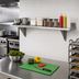 Thumbnail image #2 for Advance Tabco 72 Inch x 18 Inch Wall-Mounted Stainless Steel Shelf