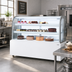 Thumbnail image #3 for KoolMore 60-Inch Refrigerated Curved Glass Bakery Display Case with Sliding Doors