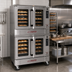 Thumbnail image #2 for Southbend Platinum Series Double-Deck Gas Convection Oven, Bakery Depth, Touchscreen Controls, Dependent Doors, 90,000 BTU Per Deck