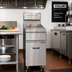 Thumbnail image #3 for Vulcan 1GR35M Freestanding Gas Fryer, 15-1/2-Inch Wide, 35-40 lb. Capacity, Millivolt Controls, Stainless Steel
