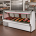 Thumbnail image #2 for Howard-McCray 34E Series 124-1/2-Inch Wide Red Meat Service Case, Self-Contained Refrigeration, Straight Glass Front