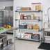 Thumbnail image #2 for MetroMax 4 Add-On Polymer Shelving Unit, 4 Shelves, 60