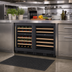 Thumbnail image #3 for KoolMore Dual Zone 2-Section Glass Door Wine Cooler