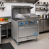 Thumbnail image #2 for Comstock-Castle 36-Inch Gas Raised Griddle Range with 2 Open Burners, 24-Inch Griddle and 31.5-Inch Oven