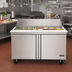 Thumbnail image #2 for Delfield 64-Inch Two-Section Sandwich/Salad Top Refrigerated Prep Table with 16 Sixth-Size Pans