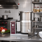 Thumbnail image #2 for Southbend (Middleby) Southbend Steam KECT-6-L Electric Countertop Tilting Kettle, 6 Gallon, Self-Generating, 2/3 Jacket