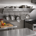 Thumbnail image #2 for John Boos Stallion 36-Inch Wall-Mount Stainless Steel Pot Rack Shelf
