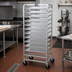 Thumbnail image #3 for Channel Manufacturing SRS-11 Slanted Aluminum Display Rack, 11-Tray Capacity