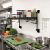 Thumbnail image #2 for Quantum Cantilever Single Shelf Wall-Mount Wire Shelving Kit, 48