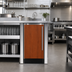 Thumbnail image #2 for Summit Commercial BIM44GIF Built-In/Freestanding Air-Cooled Clear Ice Maker with 50 lb Daily Production, 25 lb Storage, and Internal Pump