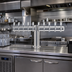 Thumbnail image #2 for Metropolis T-Style 10-Faucet Countertop Glycol-Cooled Draft Beer Tower, 34 Inch Wide, Polished Stainless Steel