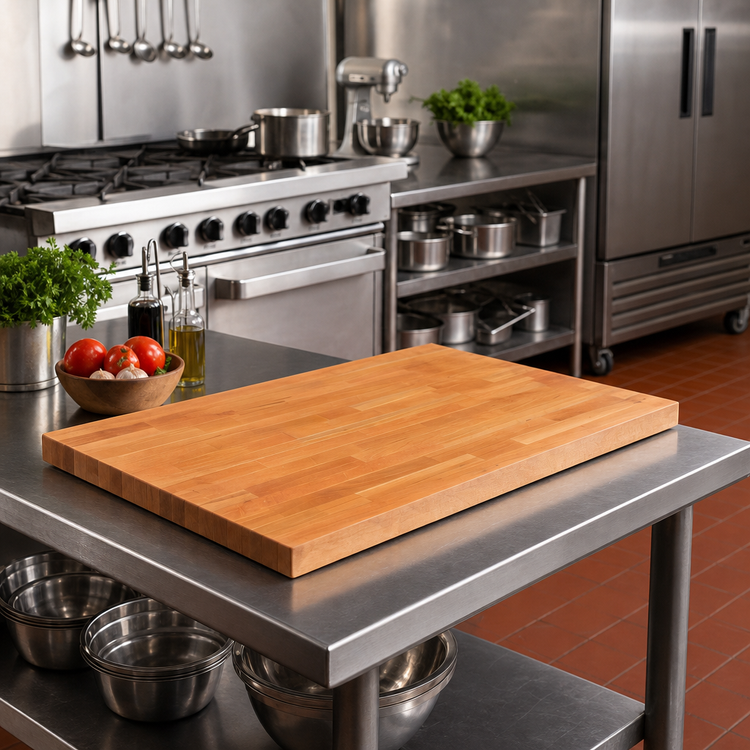 Product image #2 for John Boos Boos Block American Cherry Edge Grain Kitchen Countertop, 48 x 27 x 1-1/2 Inches, Oil Finish