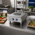 Thumbnail image #2 for Imperial 12-Inch Electric Countertop Hot Plate with Solid Top and 2 Round Plate Elements