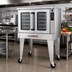 Thumbnail image #2 for Southbend Platinum Full-Size Single Deck Electric Convection Oven, 7.5 kW, Standard Depth, Touchscreen, Ventless, Independent Doors