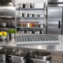 Thumbnail image #2 for Fermostock 42-Inch x 18-Inch Horizontal Vented Modular Shelf with Removable Polymer Inserts