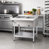 Thumbnail image #2 for Eagle Group 33-Inch Natural Gas Hot Food Table with 2 Dry Wells, Open Base