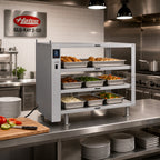 Thumbnail image #3 for Hatco Glo-Ray 2-Go™ GRS2G-3920-3 3-Tier Heated Holding Shelf, Touchscreen Controls, Radiant Heat, Stainless Steel, 39 x 20 Inch Shelves