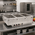 Thumbnail image #2 for Vollrath Three-Well Electric Drop-In Hot Food Well Unit with Thermostatic Controls, 240V