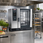 Thumbnail image #2 for RATIONAL iCombi Classic® ICC 10-FULL E 208/240V 3 PH (LM200EE) 10-Full Size Electric Combi Oven with Stand, Digital Controls, 3-Phase
