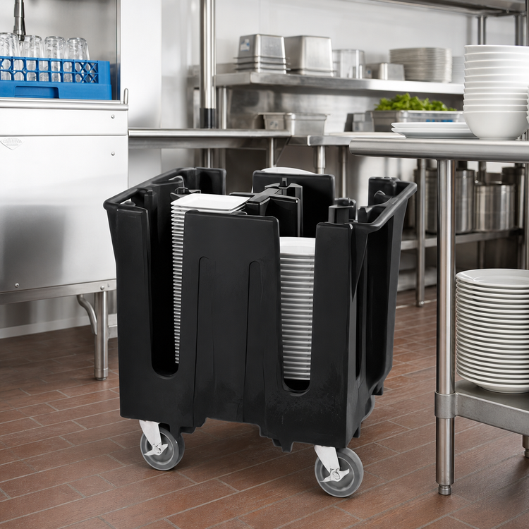 Product image #2 for Vollrath Traex Adjustable Dish Caddy for 10-3/8 to 11-1/4 Inch Round Plates and Bowls