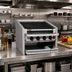 Thumbnail image #2 for Magikitch'n CM-SMB-636 36-Inch Countertop Gas Coal Charbroiler