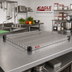 Thumbnail image #2 for Eagle QuadTruss Quad-Adjust 30 Inch x 24 Inch Wire Shelf, Stainless Steel Finish, 800 lb Capacity