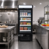 Thumbnail image #3 for Maxx Cold V-Series 25-Inch Glass Door Merchandiser Freezer, 12 Cu. Ft., Black