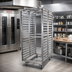 Thumbnail image #2 for Baxter BDRSB-15 Stainless Steel Double Side-Load Rack for Double Rack Oven, 15 Slides