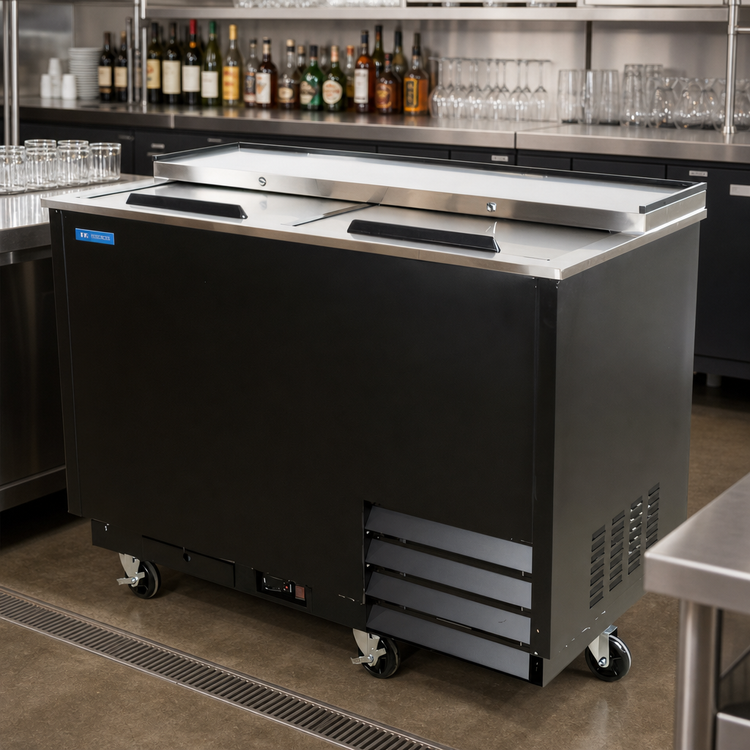 Product image #3 for BK Resources GF-50 Underbar Glass Froster / Plate Chiller, 50-Inch, 240 Mug Capacity