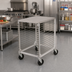 Thumbnail image #2 for Winco Mobile Aluminum Sheet Pan Rack, 15 Full-Size or 30 Half-Size Pan Capacity