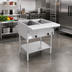 Thumbnail image #2 for BevLes 2-Well Electric Dry Heat Steam Table with Open Pan Wells