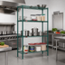Thumbnail image #2 for Eagle Group Valu-Gard 4-Tier Starter Wire Shelving Unit, 42 x 21 x 74 Inches, Green Epoxy Finish