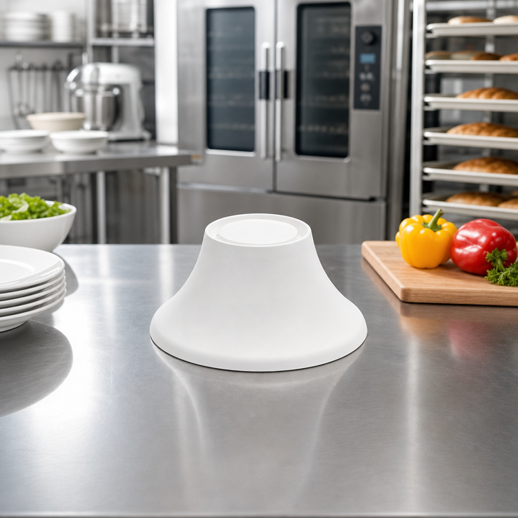 Product image #2 for Lift Collection 6-1/2 Inch Round White Melamine Buffet Pedestal Riser