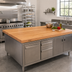 Thumbnail image #2 for John Boos Appalachian Red Oak Island Countertop, 60 x 48 x 1-3/4 Inch, Penetrating Oil Finish