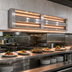 Thumbnail image #2 for Hatco Glo-Ray Lighted Double Infrared Strip Heater, 132-Inch, 5.3 kW, Aluminum