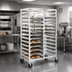 Thumbnail image #2 for Panco Double-Compartment Mobile Tray Rack for 18 x 26 Inch Trays