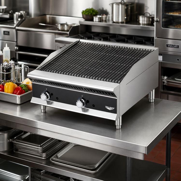 Product image #2 for Vollrath 48-Inch Countertop Medium-Duty Radiant Gas Charbroiler